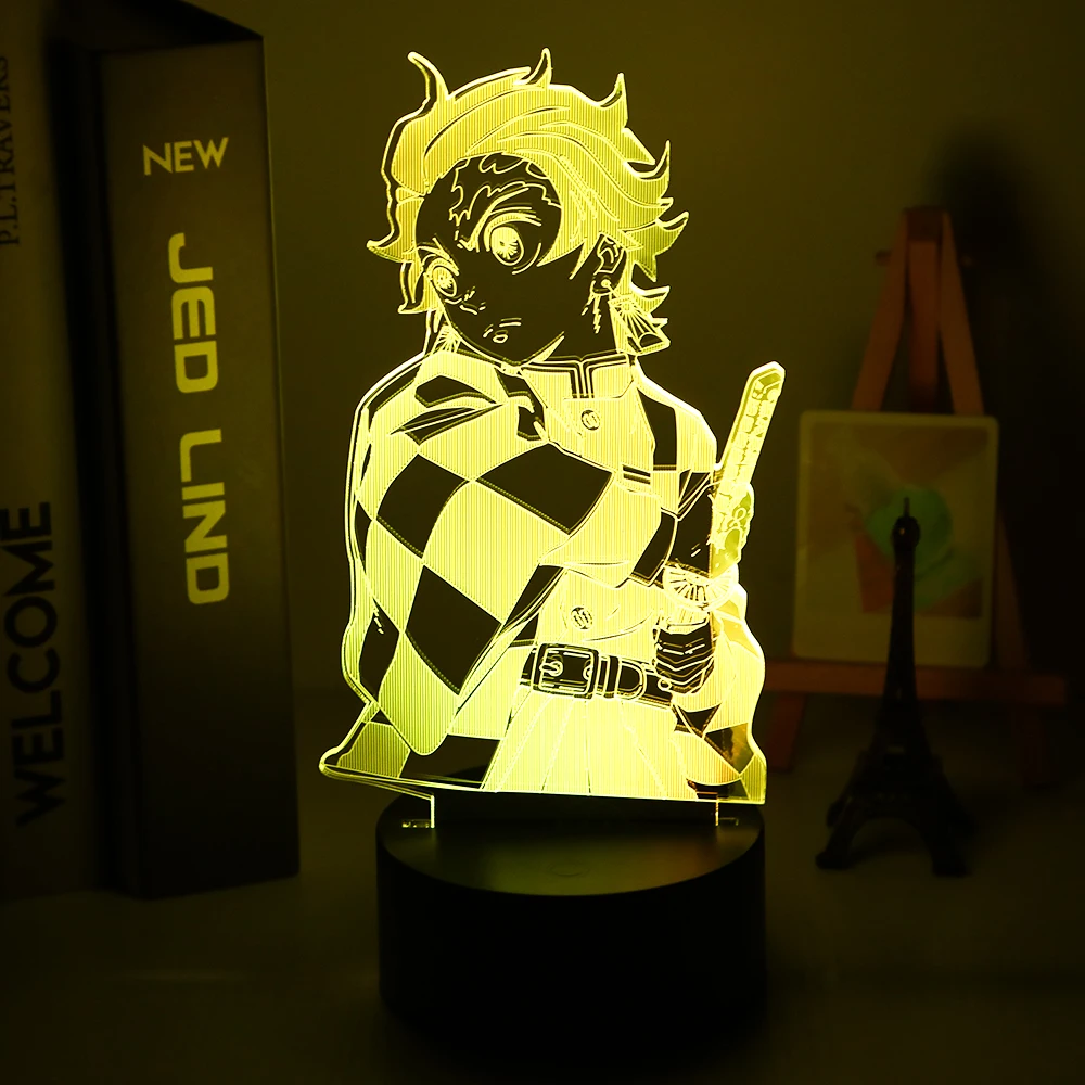 3d Led Night Light Demon Slayer Kimetsu no Yaiba Figure neon sign for Kids Bedroom Cool Manga Gadget Child Table Lamp
3d Led Night Light Demon Slayer Kimetsu no Yaiba Figure neon sign for Kids Bedroom Cool Manga Gadget Child Table Lamp