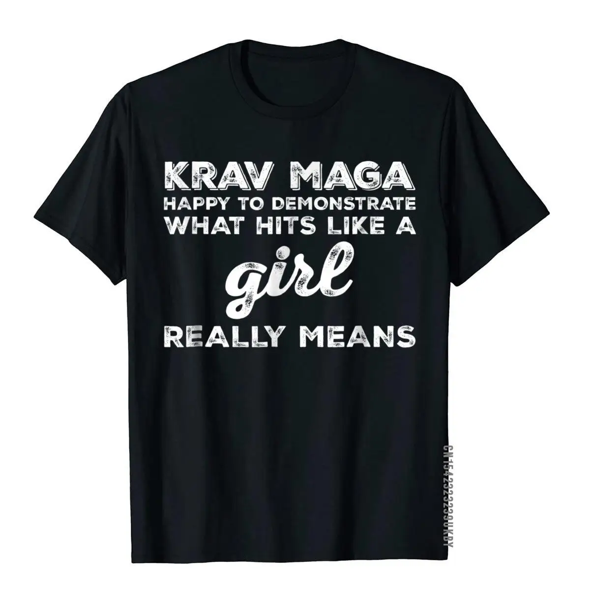 Krav Maga Happy To Demonstrate What Hits Like A Girl Shirt Popular Man T-Shirts Cotton Tees Normal
Krav Maga Happy To Demonstrate What Hits Like A Girl Shirt Popular Man T-Shirts Cotton Tees Normal