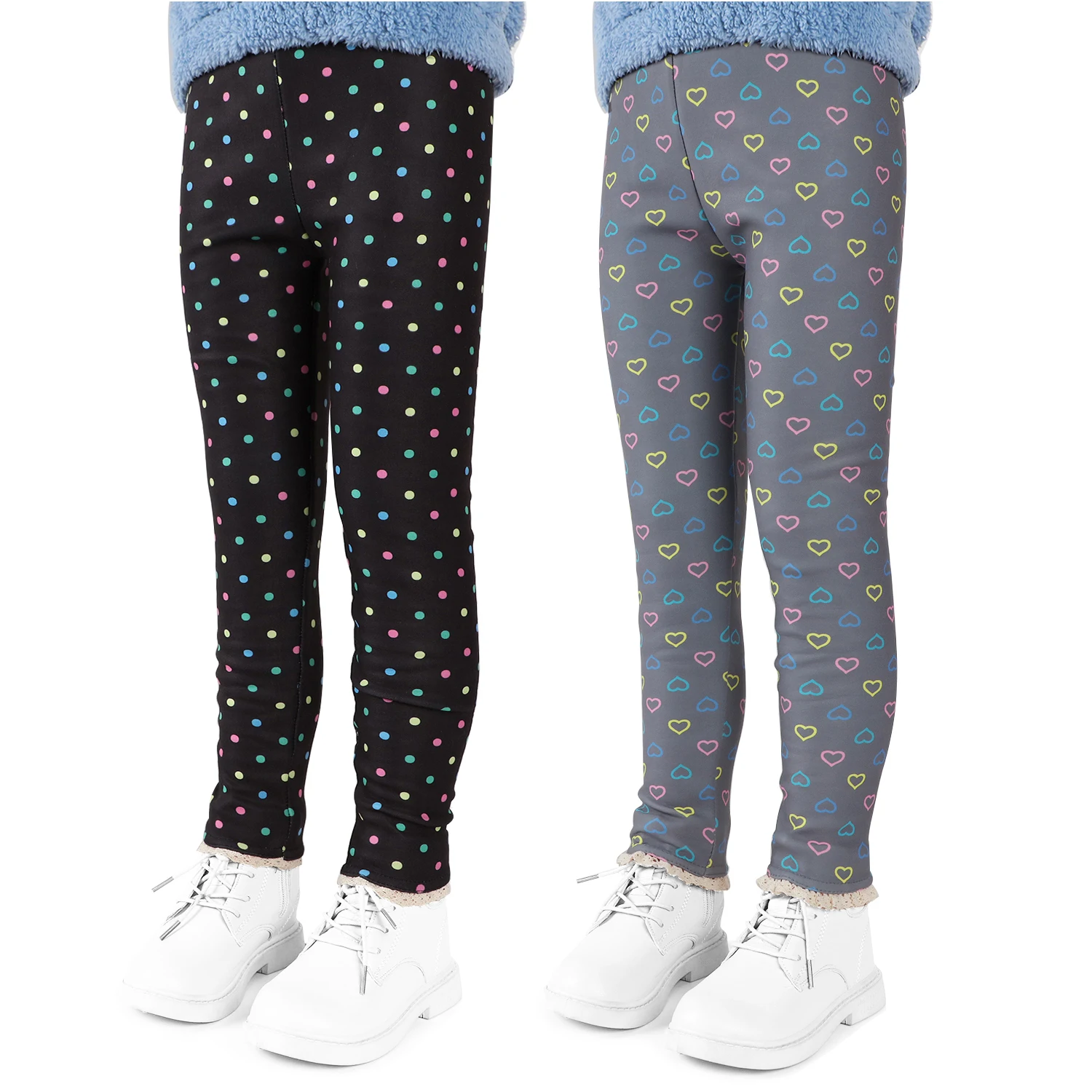 2pcs Girls Thicken Leggings Sweet Trousers Elastic Pants Winter Lace Tights Warm Skinny Trousers Kids Outdoor Plush Slim Bottoms
2pcs Girls Thicken Leggings Sweet Trousers Elastic Pants Winter Lace Tights Warm Skinny Trousers Kids Outdoor Plush Slim Bottoms