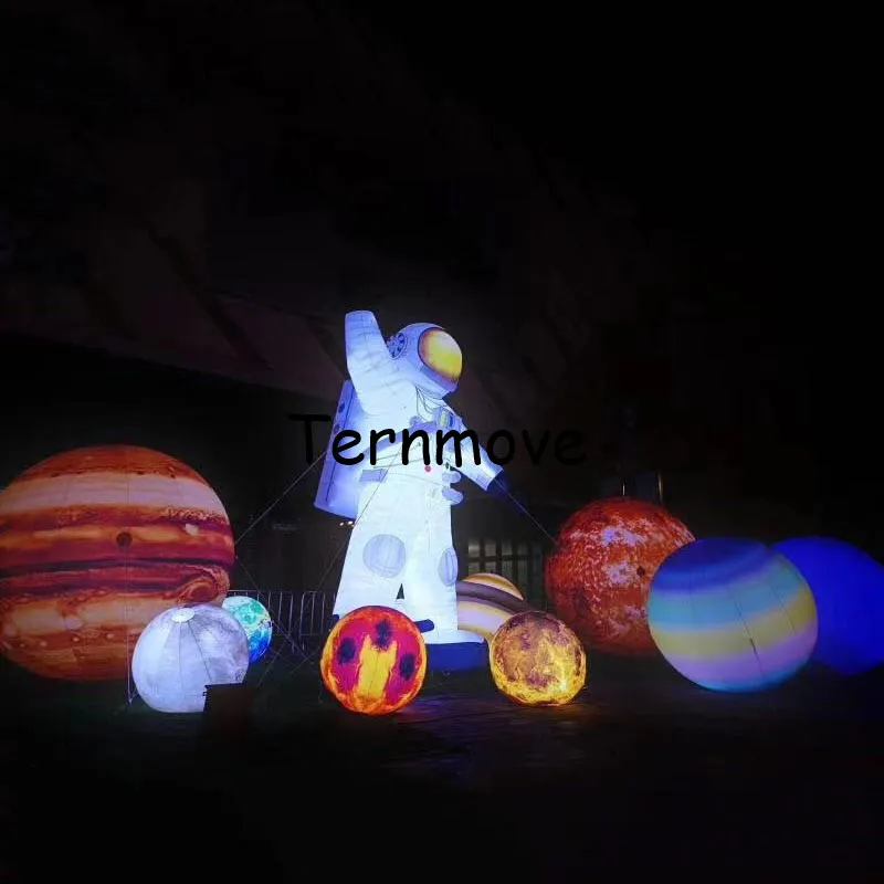 inflatable astronaut with LED lighting for stage decoration large inflatable astronaut model for display toys
inflatable astronaut with LED lighting for stage decoration large inflatable astronaut model for display toys