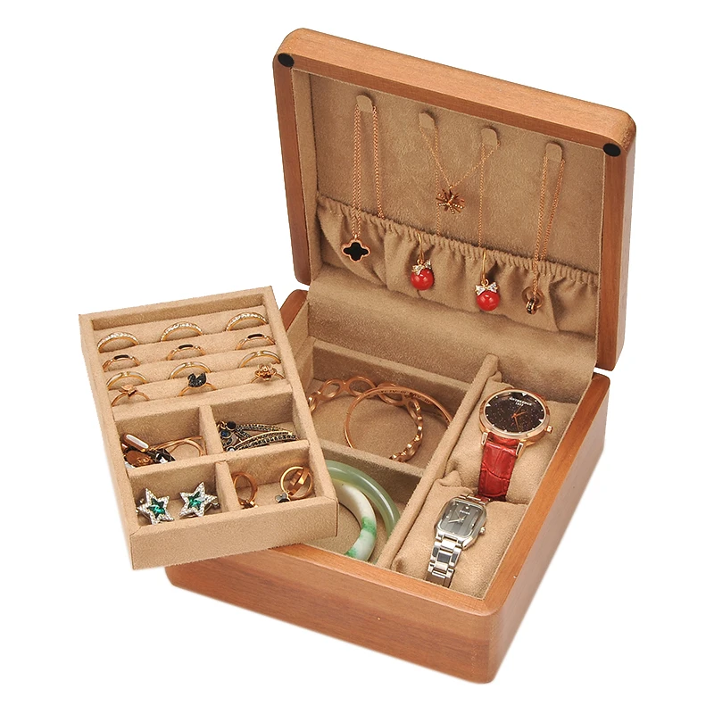 zq Solid Wood Jewelry Box Portable Storage Box Jewelry Box Jewelry Box Bracelet Box Watch Box Necklace Box
zq Solid Wood Jewelry Box Portable Storage Box Jewelry Box Jewelry Box Bracelet Box Watch Box Necklace Box