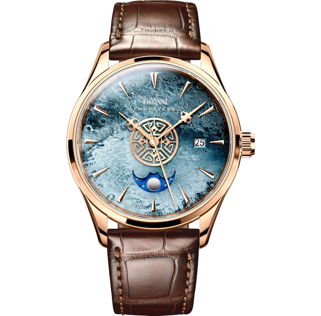 LOBINNI Mens Automatic Watches Luxury Male Dress Watch Mechanical Wristwatch Waterproof Sapphire Mirror Leather Strap
LOBINNI Mens Automatic Watches Luxury Male Dress Watch Mechanical Wristwatch Waterproof Sapphire Mirror Leather Strap