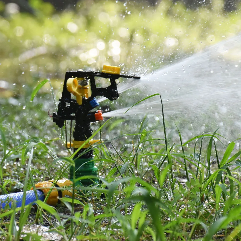 360 Degree Rotary Adjustable Garden Rotating Nozzle with 1/2 3/4 Thread Double Outlet Rocker Sprinkler Water Irrigation Lawn 1PC
360 Degree Rotary Adjustable Garden Rotating Nozzle with 1/2 3/4 Thread Double Outlet Rocker Sprinkler Water Irrigation Lawn 1PC