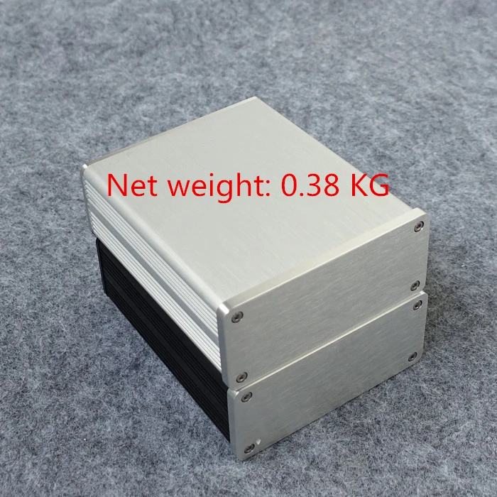 New 1205 Black Full Aluminum Audio Amplifier Enclosure/ Mini AMP Case/ Preamp Box/ PSU Chassis 139*116*50 MM
New 1205 Black Full Aluminum Audio Amplifier Enclosure/ Mini AMP Case/ Preamp Box/ PSU Chassis 139*116*50 MM