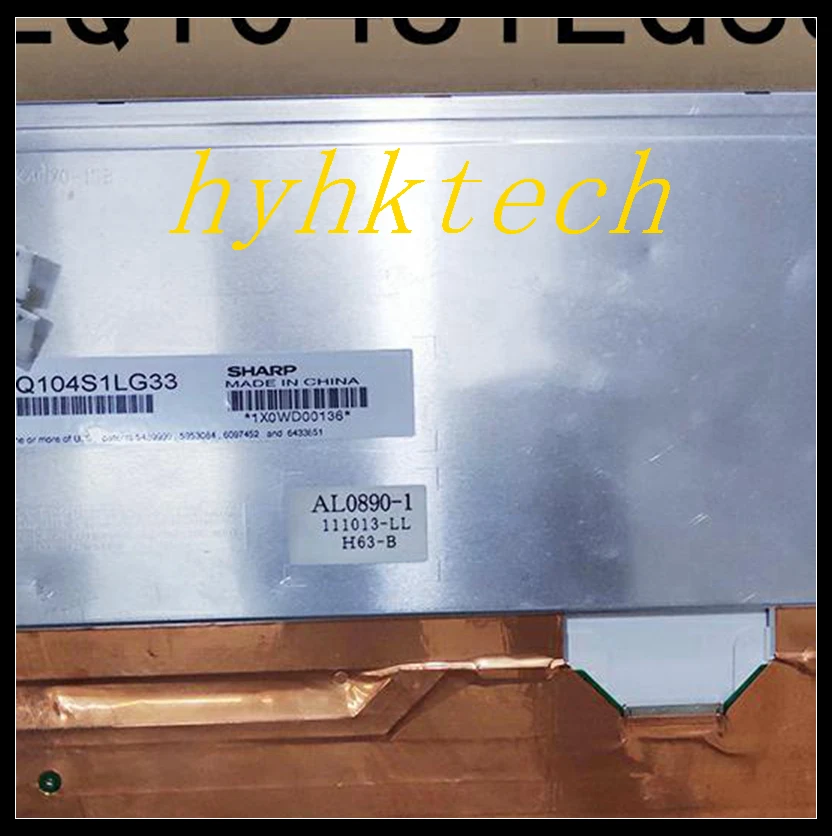 LQ104S1LG33 800*600 10.4 INCH LCD Panel,new&original in stock, tested before shipment
LQ104S1LG33 800*600 10.4 INCH LCD Panel,new&original in stock, tested before shipment