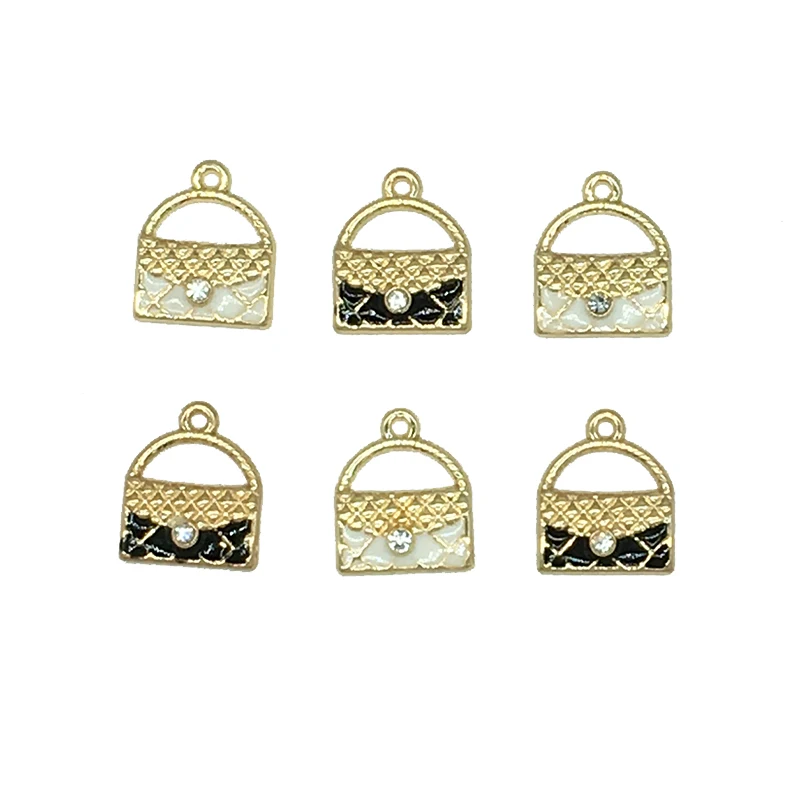 10pcs/lot Bow Rhinestone Lady bag Enamel Charms Fit DIY Bracelet Necklace Hair Jewelry Accessory DIY Craft Findings XL417
10pcs/lot Bow Rhinestone Lady bag Enamel Charms Fit DIY Bracelet Necklace Hair Jewelry Accessory DIY Craft Findings XL417