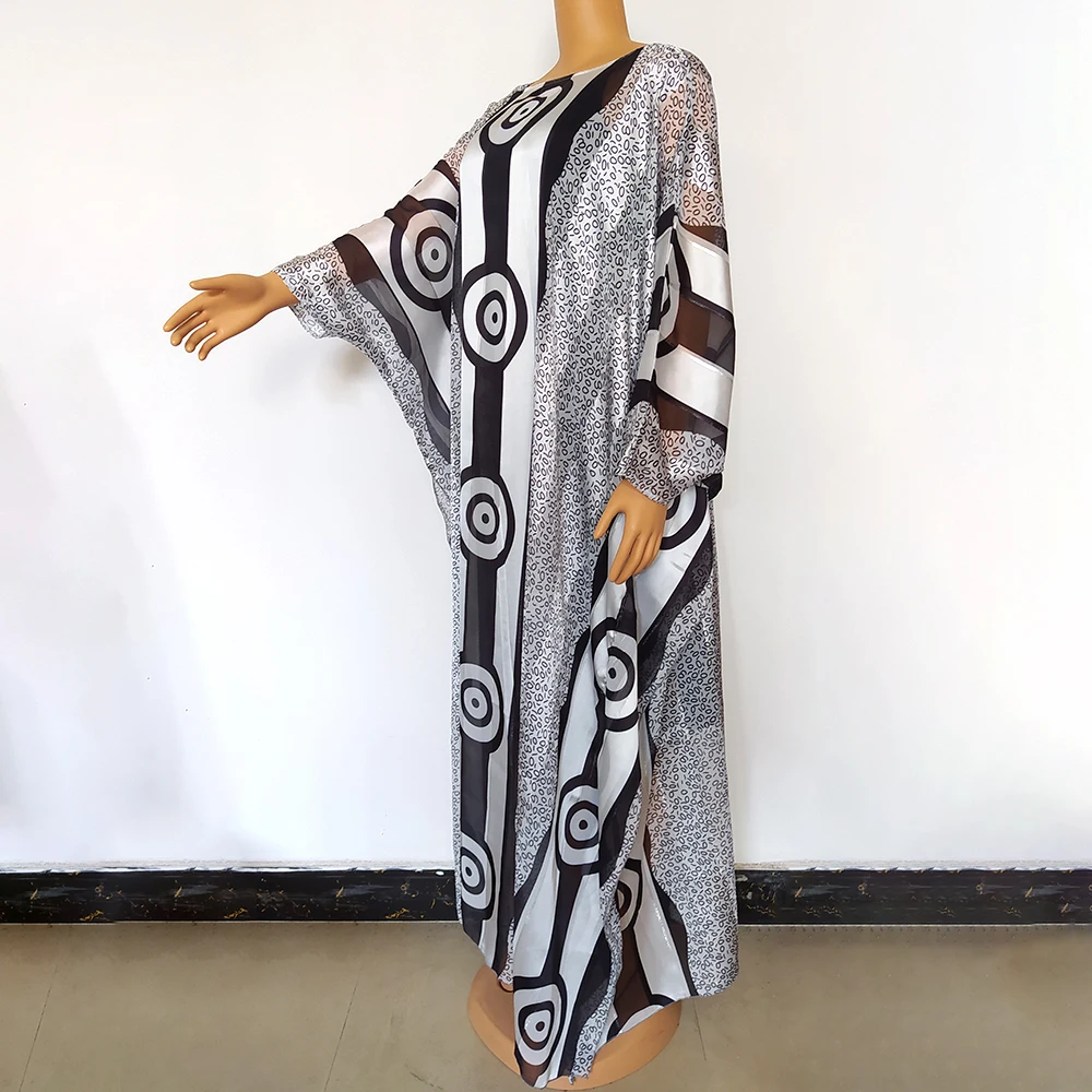 Bobo 2021 Summer Dresses For Women O-collar Bat Sleeve Printing Maxi Vestidos Casual Africaine Femme Robe High Quality
Bobo 2021 Summer Dresses For Women O-collar Bat Sleeve Printing Maxi Vestidos Casual Africaine Femme Robe High Quality