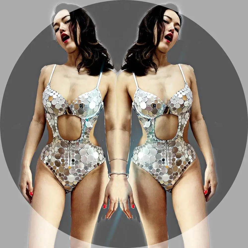 stage dance one-piece swimsuit Mirror bodysuit nightclub bar guest tour costume female gogo nightclub clothing
stage dance one-piece swimsuit Mirror bodysuit nightclub bar guest tour costume female gogo nightclub clothing
