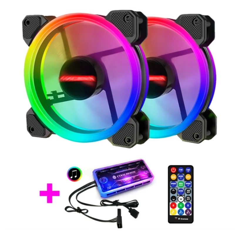120mm Case Fan Cooler PC Air Cooling Fans Adjustable 6PIN RGB Speed Color Radiator
120mm Case Fan Cooler PC Air Cooling Fans Adjustable 6PIN RGB Speed Color Radiator