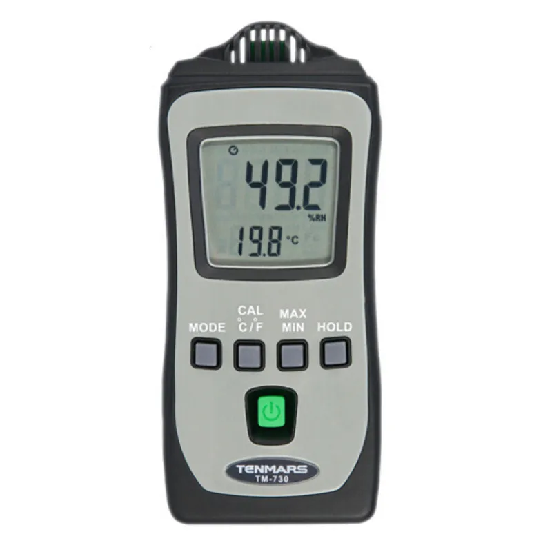 TM-730 Pocket Size Thermometer Measuring Humidity Temperature Tester Wet Bulb and Dew Point Meter
TM-730 Pocket Size Thermometer Measuring Humidity Temperature Tester Wet Bulb and Dew Point Meter