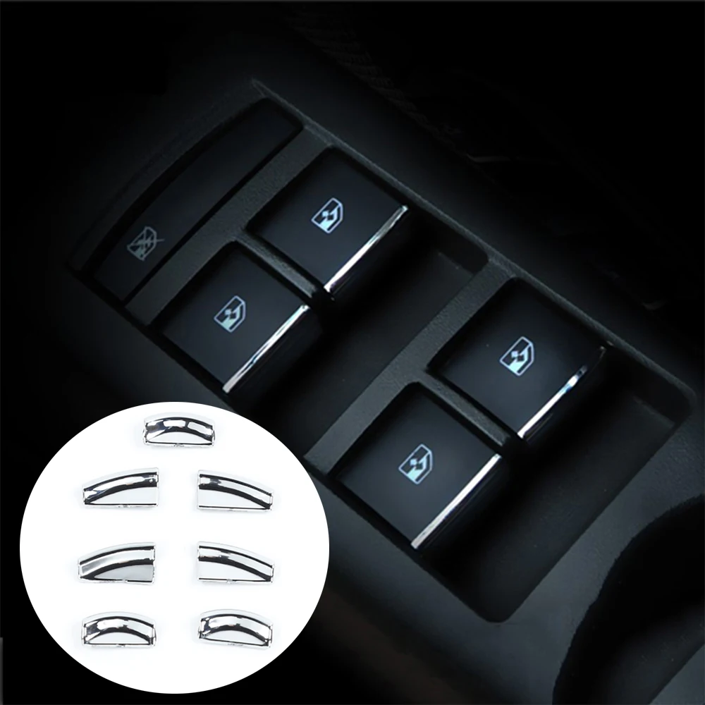 Car Window Button Sequins Decoration Cover for Dodge Charger Durango 2011-2022 for Dodge RAM 2010-2022 Interior Accessory Chrome
Car Window Button Sequins Decoration Cover for Dodge Charger Durango 2011-2022 for Dodge RAM 2010-2022 Interior Accessory Chrome