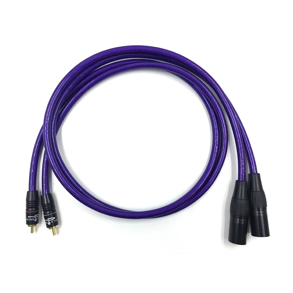 HIFI VDH RCA to XLR Audio Cable 3 Pin 2 XLR to 2RCA Audio Cable 0.75m 1m 1.5m 2m 3m
HIFI VDH RCA to XLR Audio Cable 3 Pin 2 XLR to 2RCA Audio Cable 0.75m 1m 1.5m 2m 3m