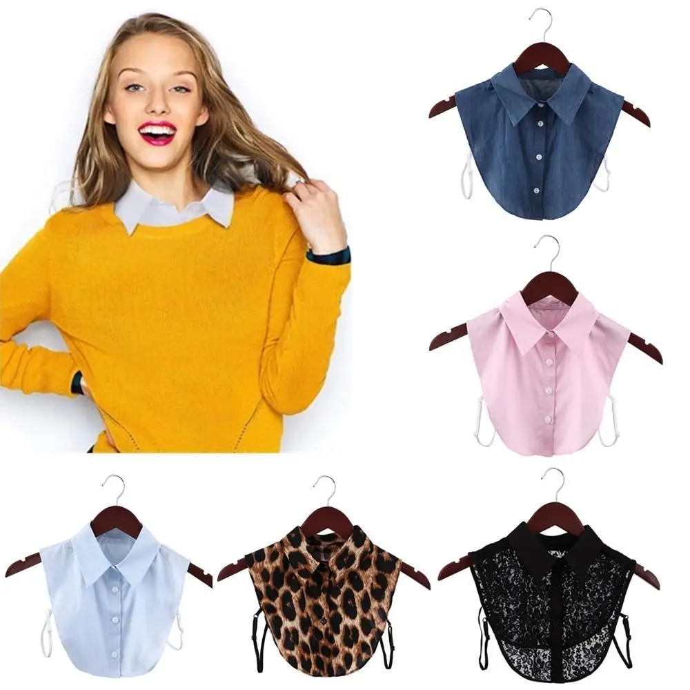 Fashion Lace Detachable Lapel Blouse Top Shirt Fake Collar False Tie Clothes Accessories 
Fashion Lace Detachable Lapel Blouse Top Shirt Fake Collar False Tie Clothes Accessories