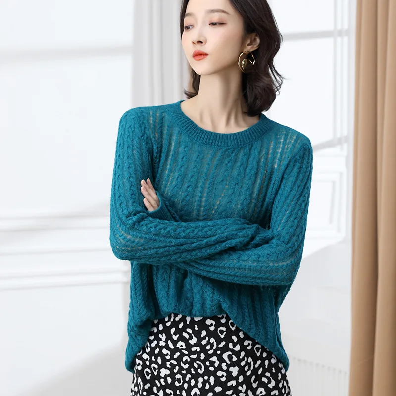 Jumper Pull Oversize Femme Hollow Out Sweater Woman Fashion 2019 Korean Pullover Female Tunic Long Sleeve Thin Loose Tops DD2385
Jumper Pull Oversize Femme Hollow Out Sweater Woman Fashion 2019 Korean Pullover Female Tunic Long Sleeve Thin Loose Tops DD2385