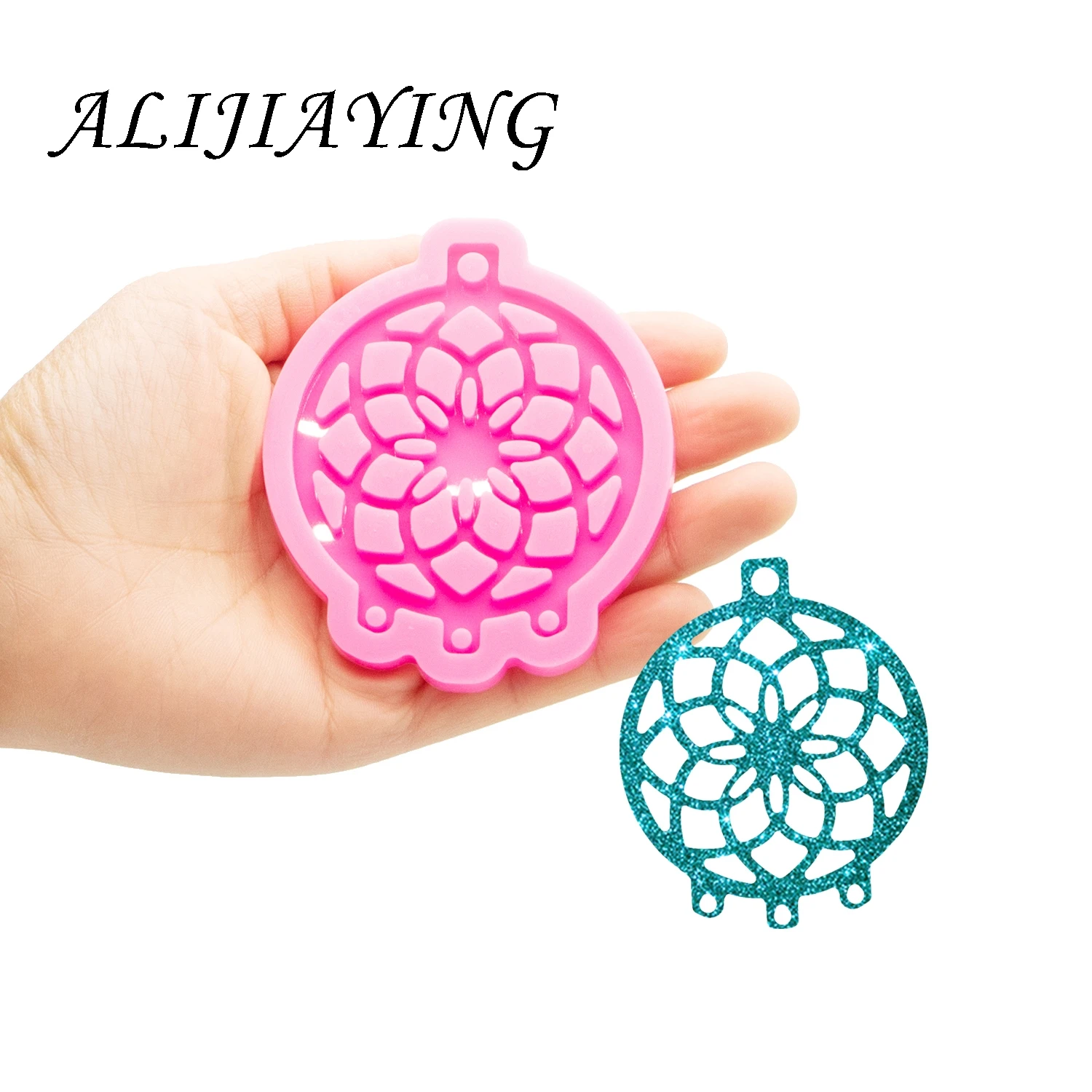 Shiny Silicone Dreamcatcher Mold for keychain pendant - Resin Crafting Mold - Diy Epoxy Resin Molds Jewelry Making DY0822
Shiny Silicone Dreamcatcher Mold for keychain pendant - Resin Crafting Mold - Diy Epoxy Resin Molds Jewelry Making DY0822