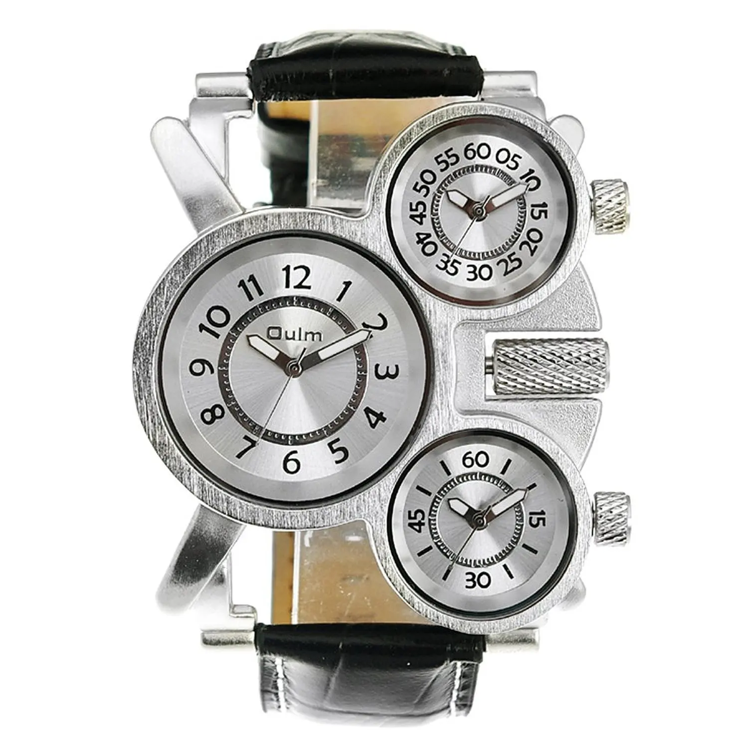New personality men's Wristwatch quartz dual time zone cross cutting edge guide bullet style watch
New personality men's Wristwatch quartz dual time zone cross cutting edge guide bullet style watch