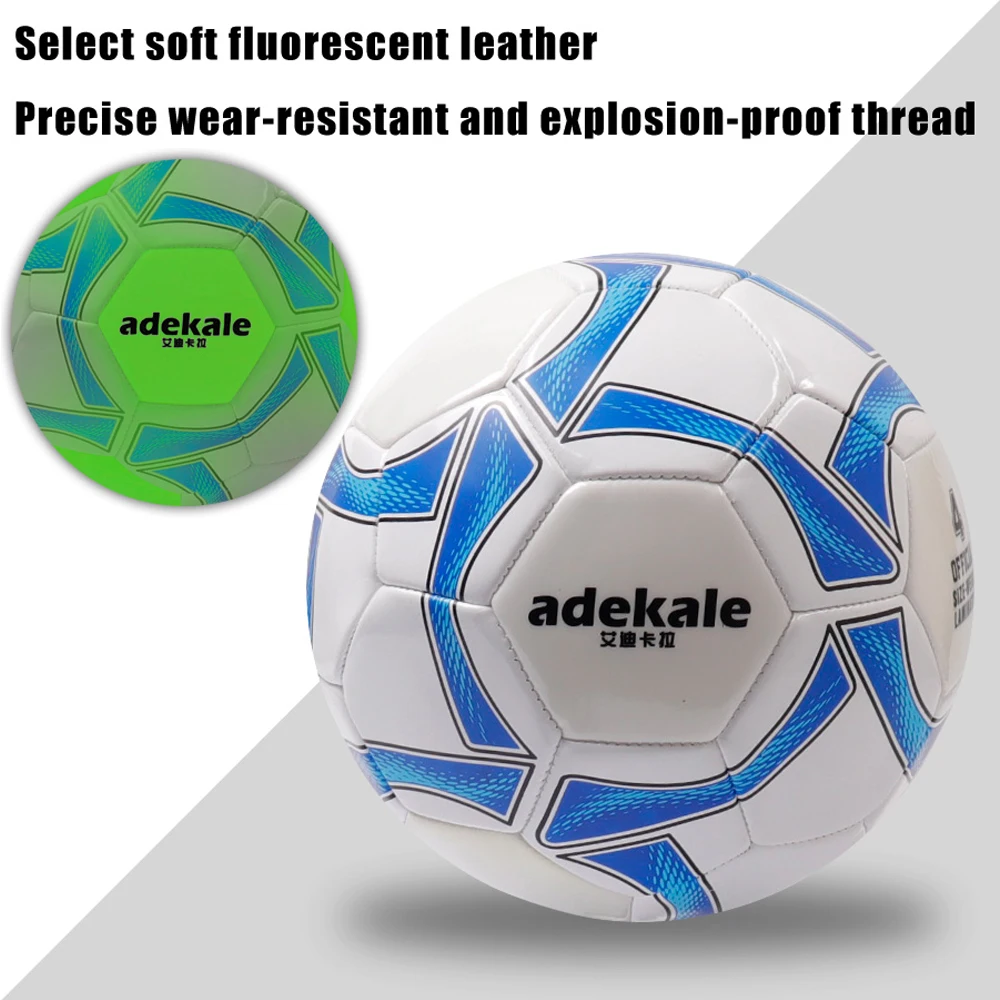 Reflective Soccer Ball Luminous Night size 4 Football Children Outdoor Sports Football Training Noctilucent Balls
Reflective Soccer Ball Luminous Night size 4 Football Children Outdoor Sports Football Training Noctilucent Balls