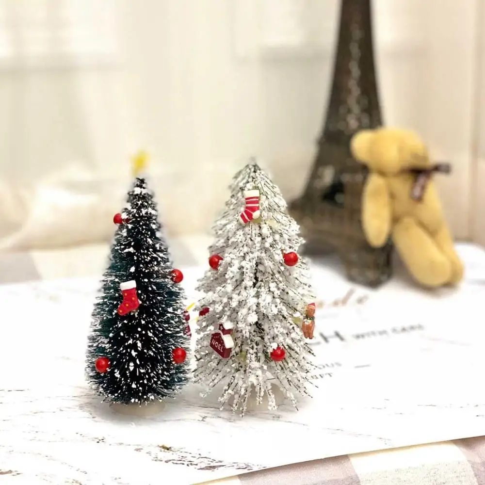 2pcs Christmas tree decoration DIY indoor small home Mini Christmas tree desktop decoration small gift
2pcs Christmas tree decoration DIY indoor small home Mini Christmas tree desktop decoration small gift