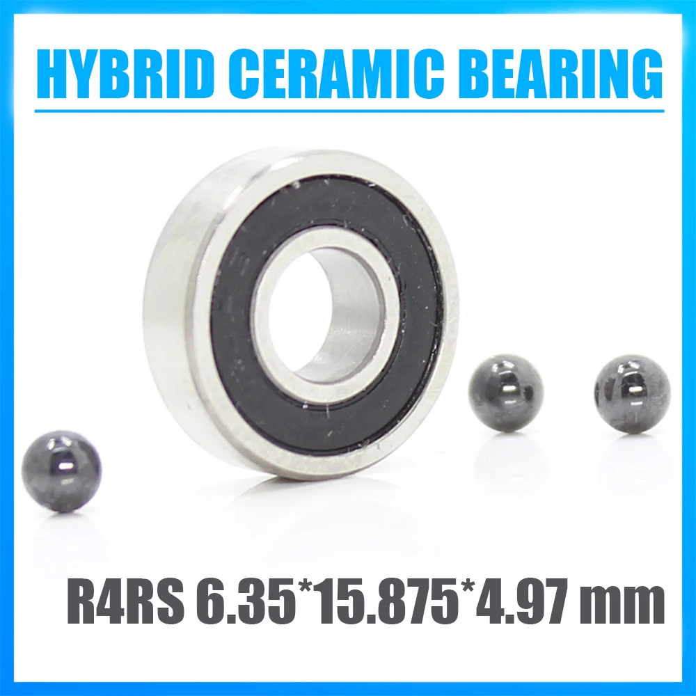 R4 Hybrid Ceramic Bearing 6.35*15.875*4.97 mm ABEC-1 1PC Industry Motor Spindle R4HC Hybrids Si3N4 Ball Bearings 3NC R4RS
R4 Hybrid Ceramic Bearing 6.35*15.875*4.97 mm ABEC-1 1PC Industry Motor Spindle R4HC Hybrids Si3N4 Ball Bearings 3NC R4RS