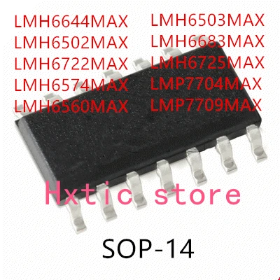 10 шт. LMH6644MAX LMH6502MAX LMH6722MAX LMH6574MAX LMH6560MAX LMH6503MAX LMH6683MAX LMH6725MAX LMP7704MAX LMP7709MAX IC
10 шт. LMH6644MAX LMH6502MAX LMH6722MAX LMH6574MAX LMH6560MAX LMH6503MAX LMH6683MAX LMH6725MAX LMP7704MAX LMP7709MAX IC
