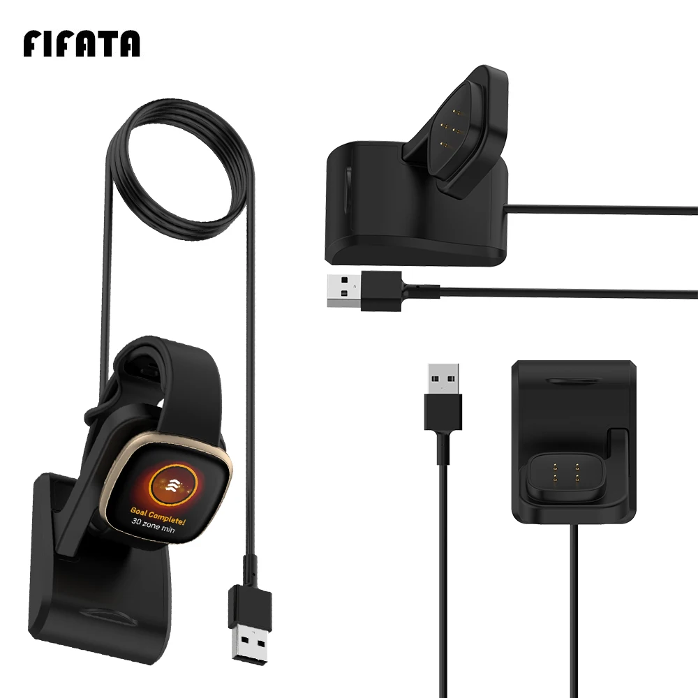 Вертикальная Магнитная Беспроводная зарядная док-станция USB FIFATA для умных часов Fitbit Versa 3/Sense, портативная зарядная док-станция с кабелем для быстрой зарядки
Вертикальная Магнитная Беспроводная зарядная док-станция USB FIFATA для умных часов Fitbit Versa 3/Sense, портативная зарядная док-станция с кабелем для быстрой зарядки