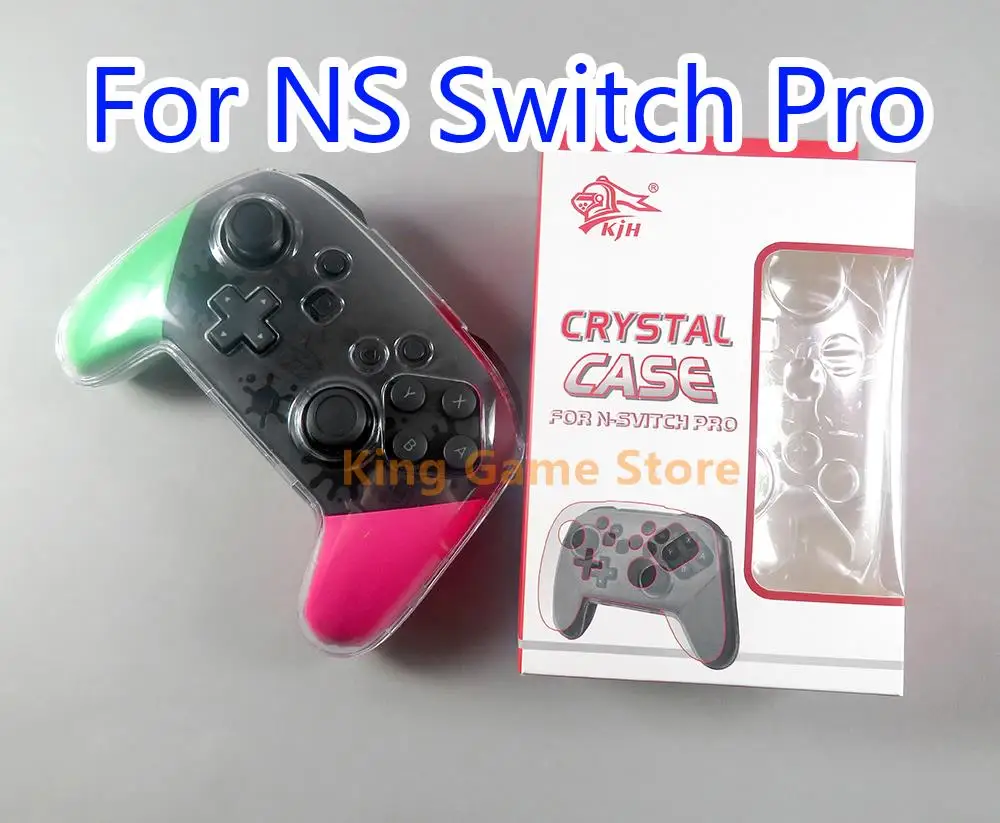 12 шт./лот хрустальный чехол для NS Switch Pro, прозрачный жесткий защитный чехол с ручкой для контроллера Nintendo Switch Pro
12 шт./лот хрустальный чехол для NS Switch Pro, прозрачный жесткий защитный чехол с ручкой для контроллера Nintendo Switch Pro