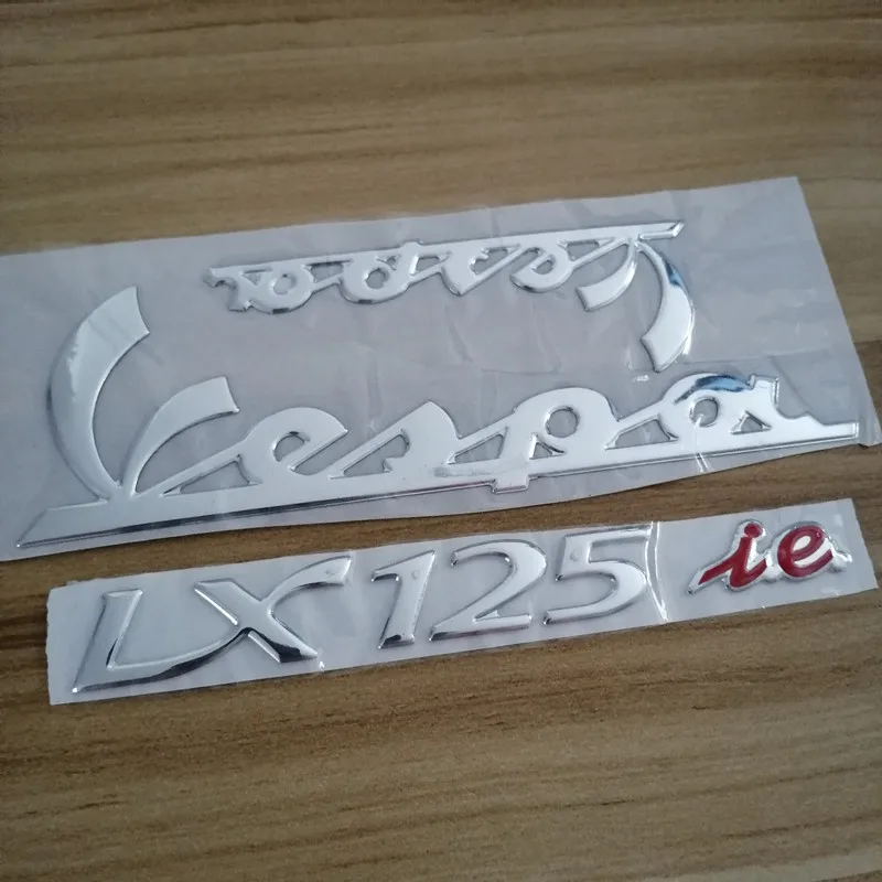 3D Motorcycle Emblem Stickers Decal for PIAGGIO Vespa LX125 125 Ie LX LXV Super Sticker Silver
3D Motorcycle Emblem Stickers Decal for PIAGGIO Vespa LX125 125 Ie LX LXV Super Sticker Silver