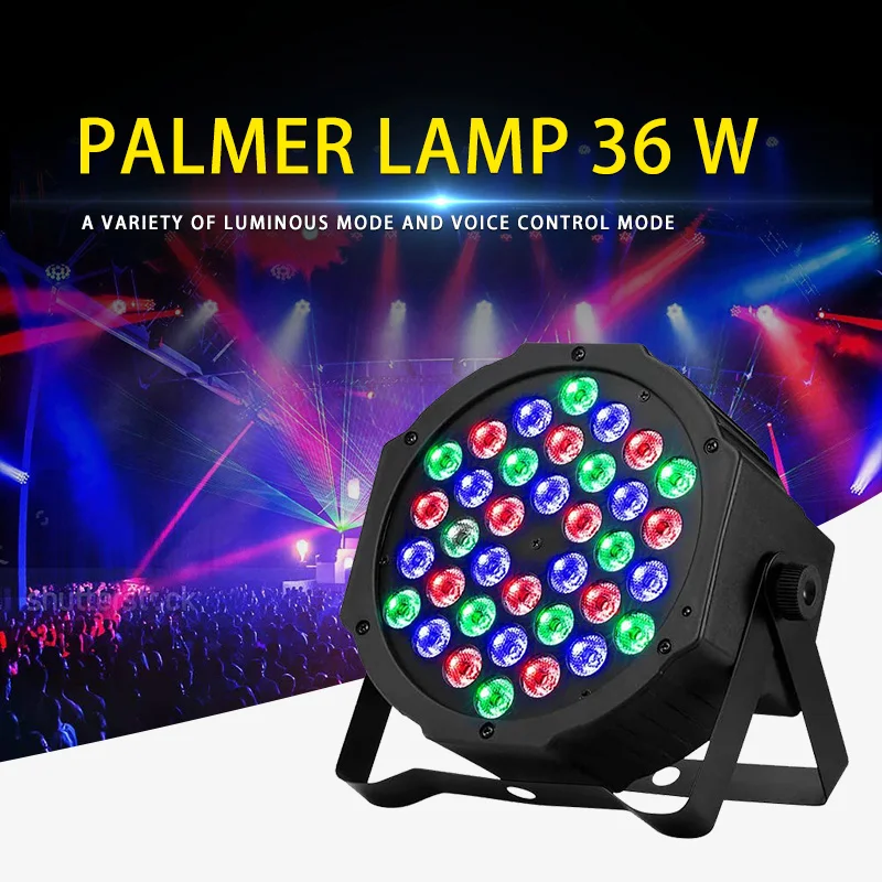 36pcs LED Par Light Remote Control Sound Control Dyeing Background Projection Light For Home Christmas Decoration Projection
36pcs LED Par Light Remote Control Sound Control Dyeing Background Projection Light For Home Christmas Decoration Projection