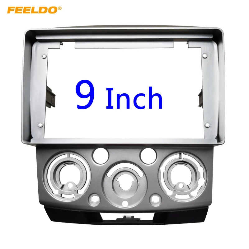 FEELDO Car Audio 2Din Fascia Frame Adapter For Ford Expedition Mazda BT-50 9" Big Screen Dash Fitting Panel Frame Kit #HQ1182
FEELDO Car Audio 2Din Fascia Frame Adapter For Ford Expedition Mazda BT-50 9" Big Screen Dash Fitting Panel Frame Kit #HQ1182