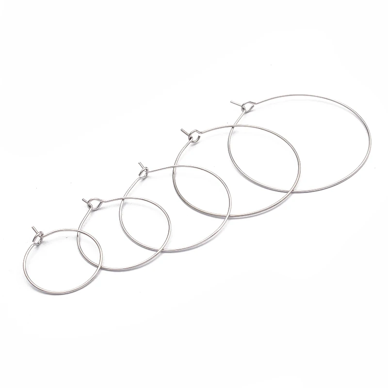 20-200PCS Stainless Steel Earring Charm Circle Hoop Connector 20mm 25mm 30mm 35mm 40mm Jewelry Making DIY Earring Accessories
20-200PCS Stainless Steel Earring Charm Circle Hoop Connector 20mm 25mm 30mm 35mm 40mm Jewelry Making DIY Earring Accessories