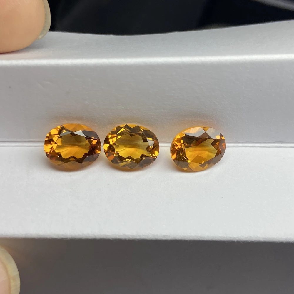 Meisidian A Quality Oval 10x12mm Original Yellow Quartz Citrine Stone For Ring Making
Meisidian A Quality Oval 10x12mm Original Yellow Quartz Citrine Stone For Ring Making
