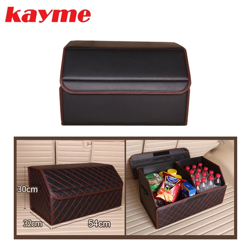 Kayme Car Trunk Organizer Box Auto Stowing Tidying Large Capacity Multi-use Tools Storage Bag Carpet Folding For Emergency Box
Kayme Car Trunk Organizer Box Auto Stowing Tidying Large Capacity Multi-use Tools Storage Bag Carpet Folding For Emergency Box