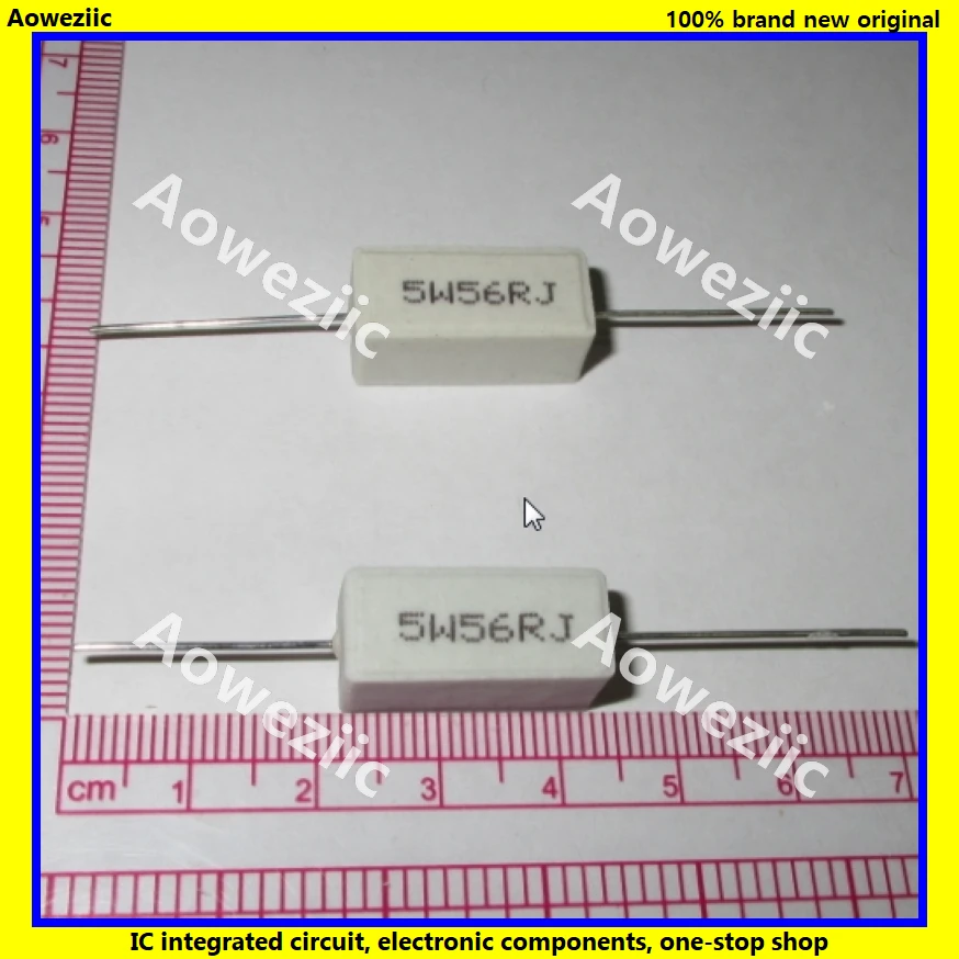 10Pcs RX27 Horizontal cement resistance 5W 56 ohm 56R 56RJ 5W56RJ 5W 56RJ Ceramic Resistance precision 5% Power resistance
10Pcs RX27 Horizontal cement resistance 5W 56 ohm 56R 56RJ 5W56RJ 5W 56RJ Ceramic Resistance precision 5% Power resistance