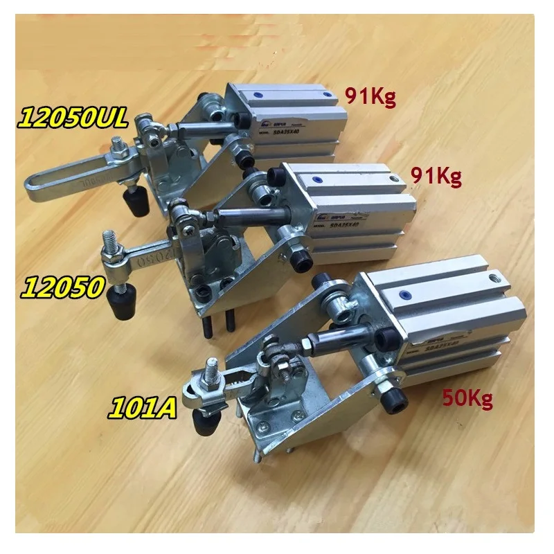 Pneumatic Hold Down Toggle Clamp Air Powered Cylinder Adjustable Professional
Pneumatic Hold Down Toggle Clamp Air Powered Cylinder Adjustable Professional