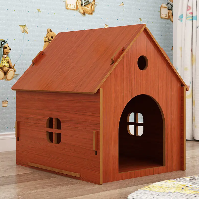 Wooden Kennel Four Seasons General Summer House Kennel Pet House Cat Kennel Indoor Dog Cage Cat Cage Small Dog Thickened Kennel
Wooden Kennel Four Seasons General Summer House Kennel Pet House Cat Kennel Indoor Dog Cage Cat Cage Small Dog Thickened Kennel