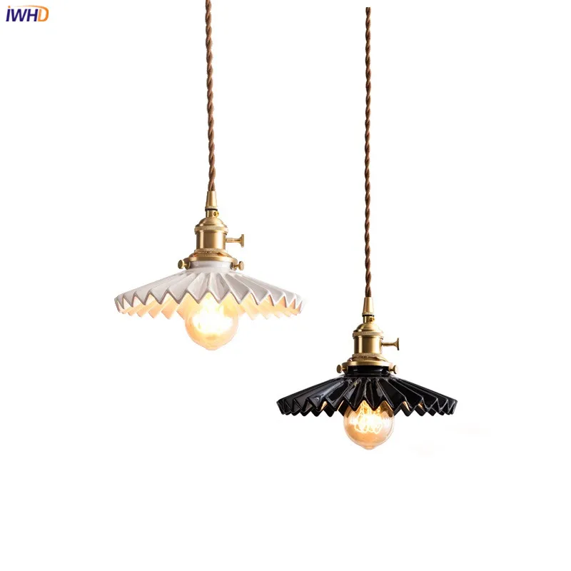 IWHD Japanese Style Ceramic Pendant Lights Fxiture Bedroom Dinning Living Room Light Copper Vintage Nordic Lamp Lampara Hanglamp
IWHD Japanese Style Ceramic Pendant Lights Fxiture Bedroom Dinning Living Room Light Copper Vintage Nordic Lamp Lampara Hanglamp