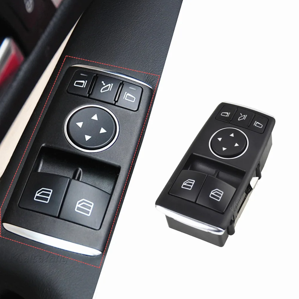 A1729056900 Electric Power Window Switch with Folding Mirror Button Function for Mercedes Benz C250 C350 C63 Window Lifter Switc
A1729056900 Electric Power Window Switch with Folding Mirror Button Function for Mercedes Benz C250 C350 C63 Window Lifter Switc