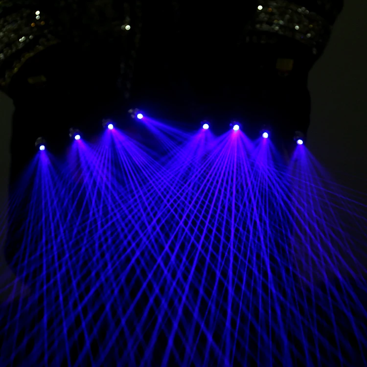 Future technology DJ Blue purple laser gloves Music Festival Luminous gloves Laser Dance show party glove
Future technology DJ Blue purple laser gloves Music Festival Luminous gloves Laser Dance show party glove