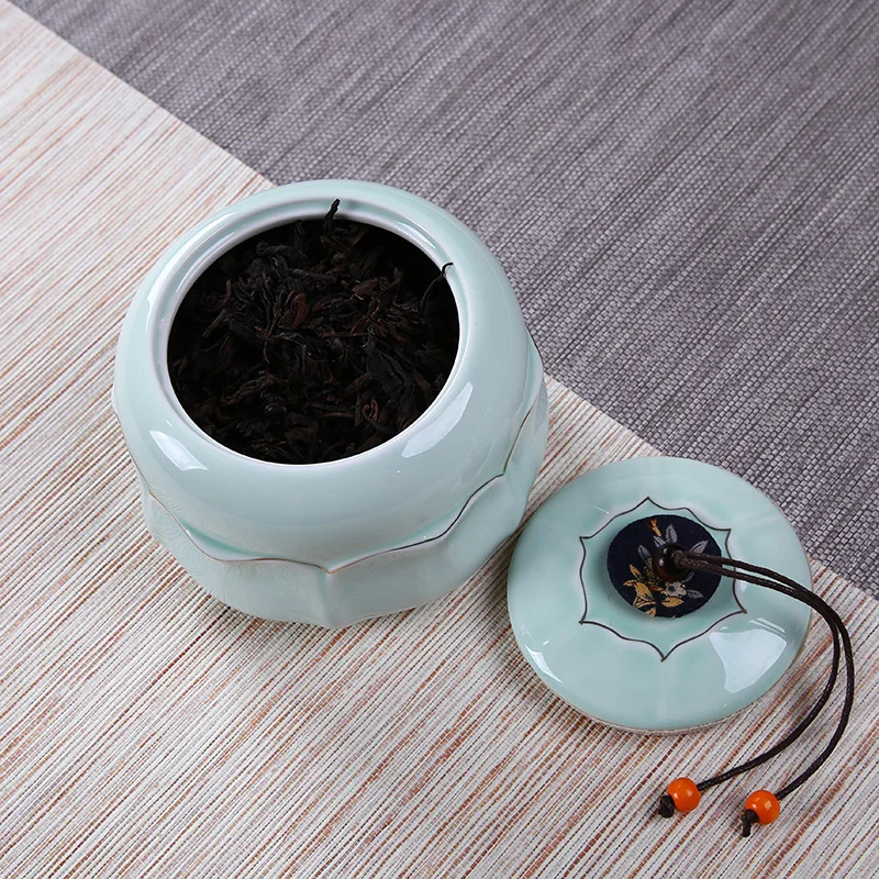 Кухонные банки для хранения New Celadon Tea Caddy, чайные аксессуары, керамический чайник, герметичный горшок, банки для хранения сухофруктов, коробка для чая 14x12 см
Кухонные банки для хранения New Celadon Tea Caddy, чайные аксессуары, керамический чайник, герметичный горшок, банки для хранения сухофруктов, коробка для чая 14x12 см