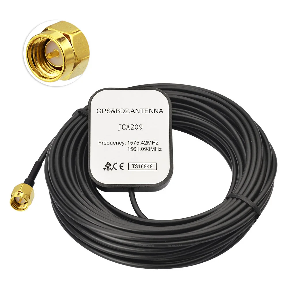 Eightwood Car Active GPS Aerial Magnetic Antenna SMA Male 10m Extension for Audi BMW Boss Jensen GPS Receivers Systems Mobile
Eightwood Car Active GPS Aerial Magnetic Antenna SMA Male 10m Extension for Audi BMW Boss Jensen GPS Receivers Systems Mobile