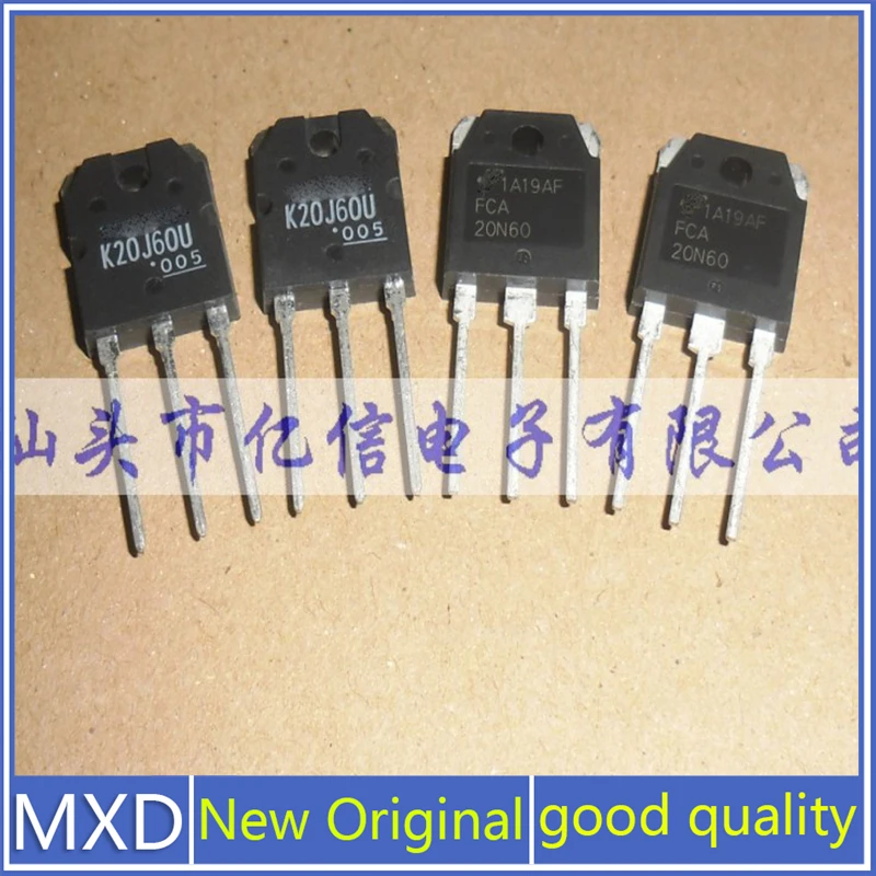 5Pcs/Lot New Original Authentic high-power Field Effect Tube K20J60U FCA20N60 Direct Shot Good Quality
5Pcs/Lot New Original Authentic high-power Field Effect Tube K20J60U FCA20N60 Direct Shot Good Quality