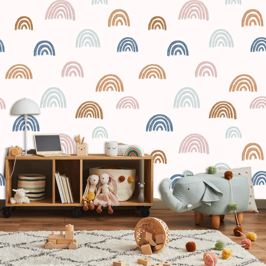 Cartoon Peel and Stick Accept Wallpapers for Living Room Nursy Kids TV Wall Papers Home Decor In Rolls Rainbow Decorative Mural
Cartoon Peel and Stick Accept Wallpapers for Living Room Nursy Kids TV Wall Papers Home Decor In Rolls Rainbow Decorative Mural