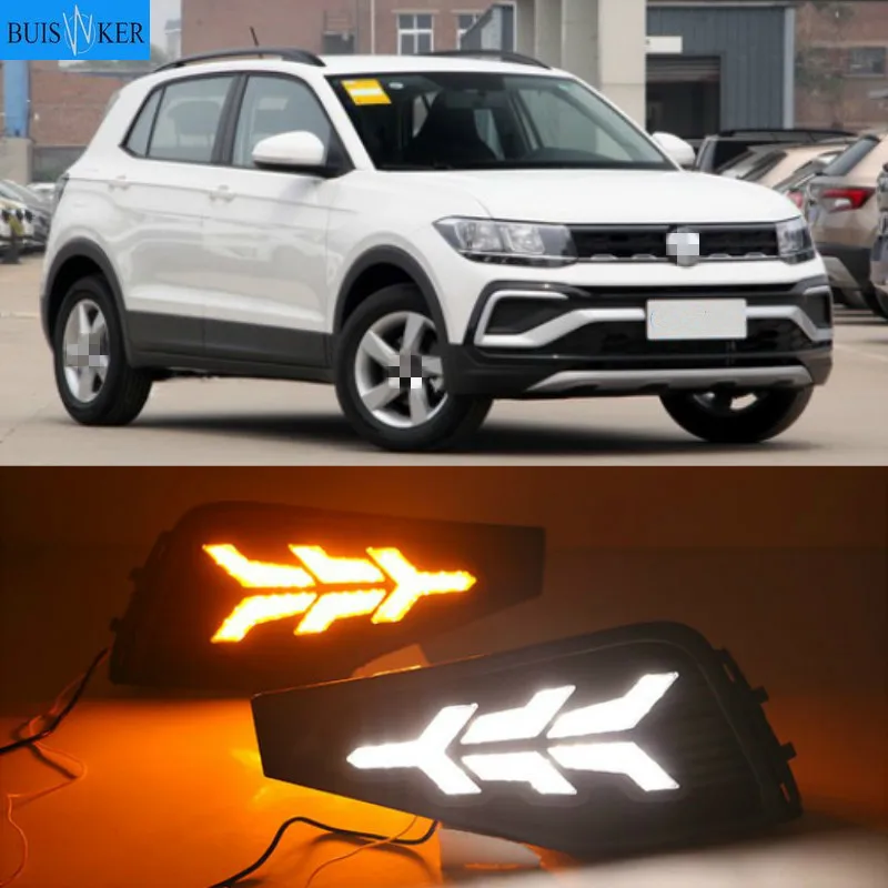 1 Set For Volkswangen VW T-Cross tcross 2019 2020 Daytime Running Lights Turn Signal Fog Lamp Cover 12V ABS LED DRL Car Styling
1 Set For Volkswangen VW T-Cross tcross 2019 2020 Daytime Running Lights Turn Signal Fog Lamp Cover 12V ABS LED DRL Car Styling