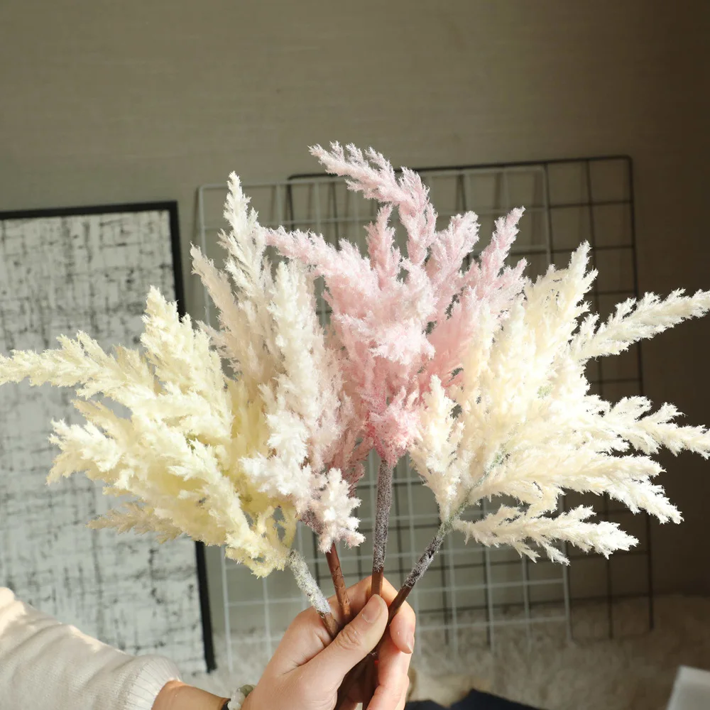 Wedding decorations colorful pampas grass flowers fashionable bouquets artificial flowers fake flowers Easter decoration
Wedding decorations colorful pampas grass flowers fashionable bouquets artificial flowers fake flowers Easter decoration