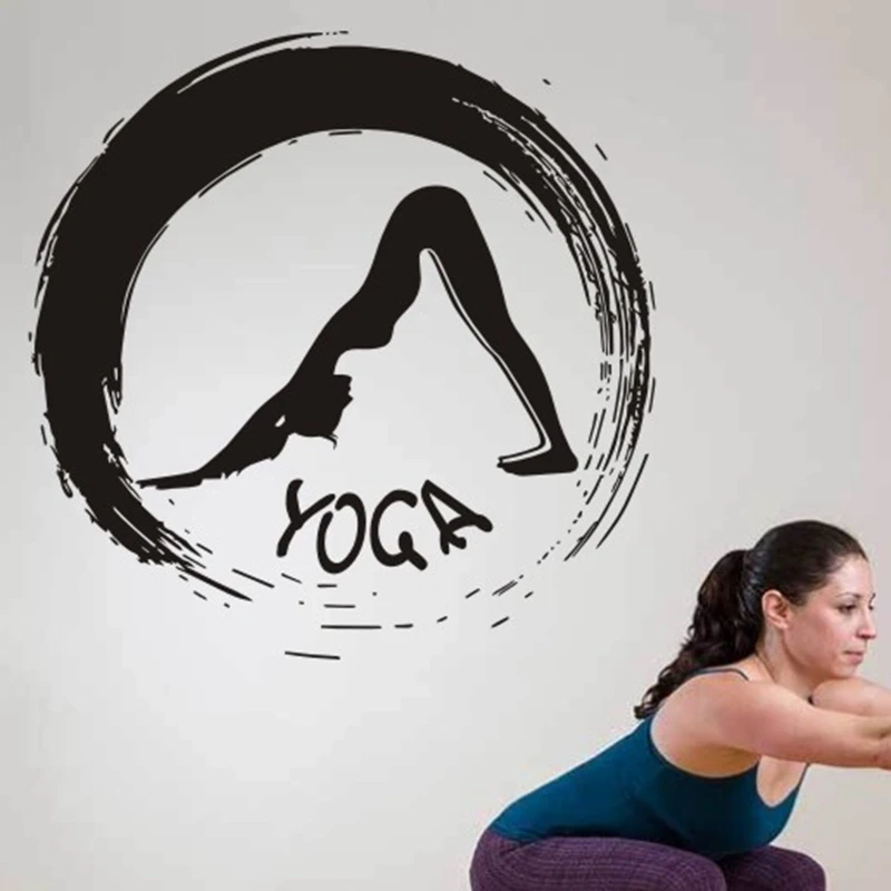 Yoga Club Wall Sticker Glass Decal Girl Body-building Posters Vinyl Home Decoration Decor Mural
Yoga Club Wall Sticker Glass Decal Girl Body-building Posters Vinyl Home Decoration Decor Mural