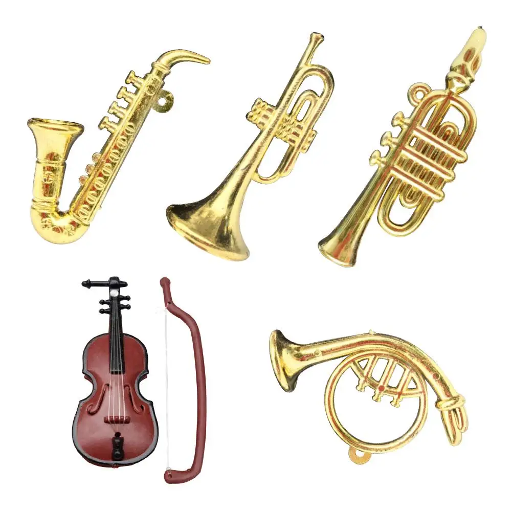 HOT SALE !!!New Arrival 1/12 Dollhouse Miniature Plastic Violin Saxophone Model Musical Instrument Decor Wholesale Dropshipping
HOT SALE !!!New Arrival 1/12 Dollhouse Miniature Plastic Violin Saxophone Model Musical Instrument Decor Wholesale Dropshipping