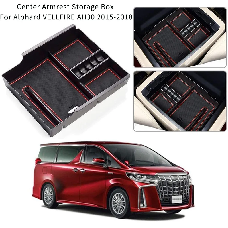 Подлокотник для хранения для Toyota Alphard VELLFIRE AH30 2015-2018, центральный консоль, органайзер, вставка, подставка для чашки, поддон из АБС-пластика, контейнер для поддонов
Подлокотник для хранения для Toyota Alphard VELLFIRE AH30 2015-2018, центральный консоль, органайзер, вставка, подставка для чашки, поддон из АБС-пластика, контейнер для поддонов