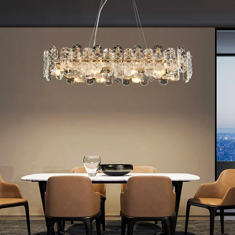 Modern Lustre Crystal Led Pendant Lights Gold Pendant Lamp Living Dining Room Drop Hanging Light Fixtures Bedroom Luminaire
Modern Lustre Crystal Led Pendant Lights Gold Pendant Lamp Living Dining Room Drop Hanging Light Fixtures Bedroom Luminaire