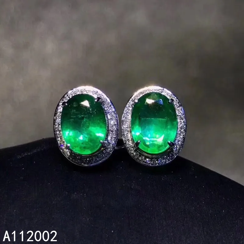 KJJEAXCMY fine jewelry natural Emerald 925 sterling silver women earrings new Ear Studs support test luxury exquisite
KJJEAXCMY fine jewelry natural Emerald 925 sterling silver women earrings new Ear Studs support test luxury exquisite