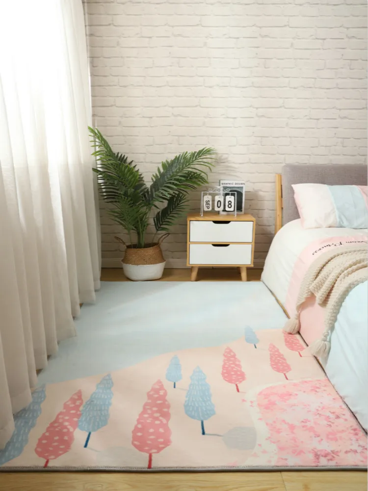 Nordic Ins Style Girl Bedroom Carpet Simple Modern Carpet For Living Room Thick Lamb Velvet Bedside Rug Kids Room Rug Bay Mat
Nordic Ins Style Girl Bedroom Carpet Simple Modern Carpet For Living Room Thick Lamb Velvet Bedside Rug Kids Room Rug Bay Mat